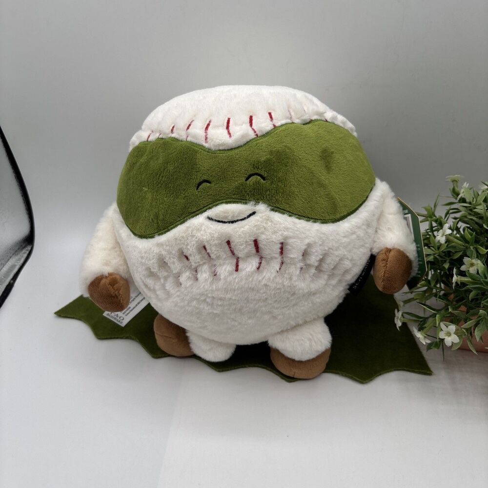 Fao Schwarz Heroes of the Game 11" T Baseball Stuffed Plush Soft Toy Boy GirlNWT